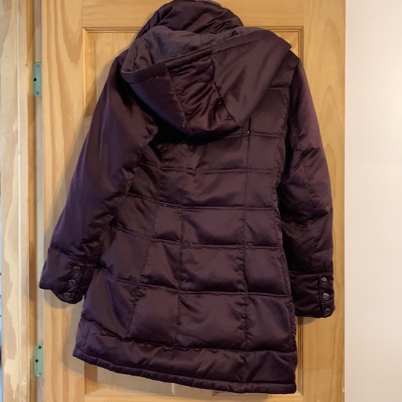 Womens DKNY Hooded coat - Picture 2 of 3